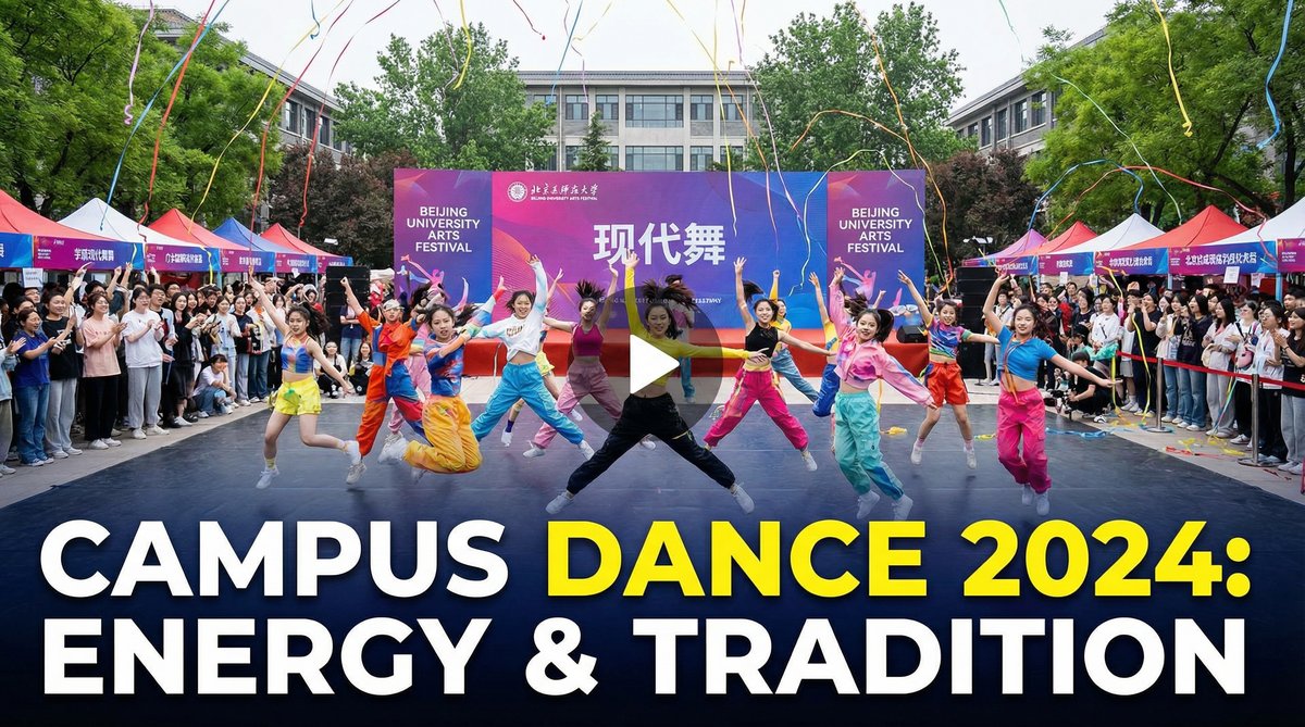 妻社传媒·妻社传媒·校园舞蹈反差风传媒 | 现代舞与传统服饰的碰撞